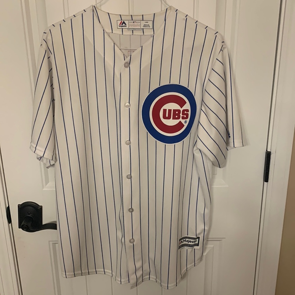 Cubs Jason Heyward Large Majestic Home Jersey